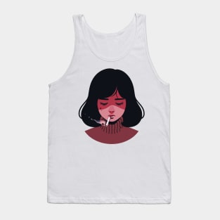 Sad Girl Tank Top